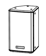 2-WAY PASSIVE SPEAKER WITH 1X8" LF/ 1X1" HF, 400W PEAK @ 8OHMS,122DB SPL, 90X70,ROTATABLE HORN-WHITE
